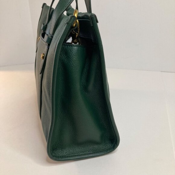 Fossil Green Leather Satchel - Picture 3 of 11